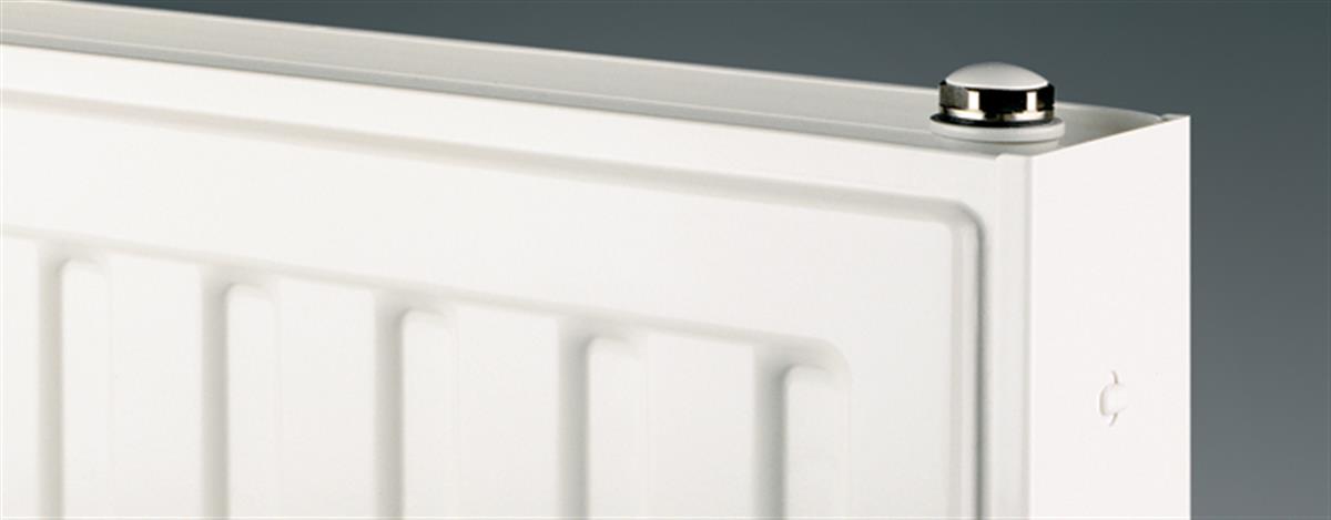 Radson Vertical Compact HP 21 HxL=1800x750 (3/26) 2408W (75/65/20) wit RAL9016 , aansluiting: midden